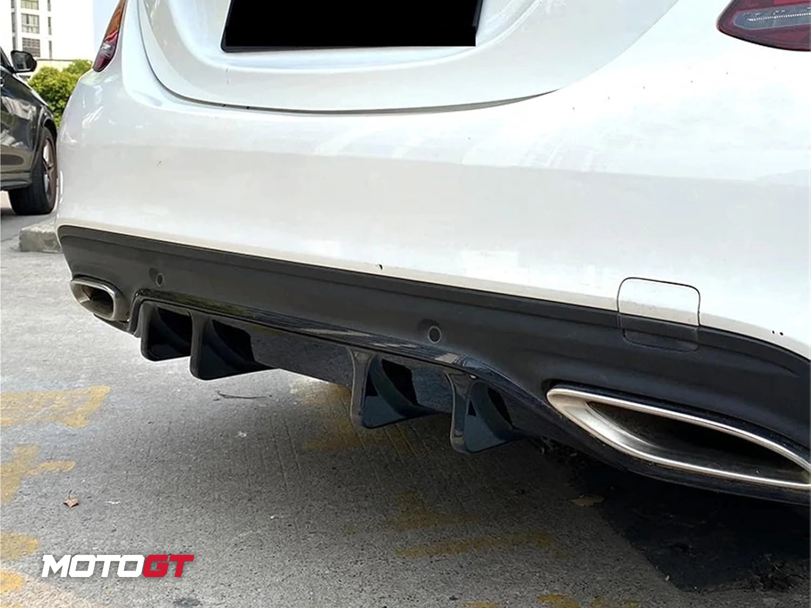 C CLASS rear diffuser TRIM